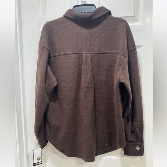 Steve Madden Button Down Shacket NWT - Picture 3 of 3